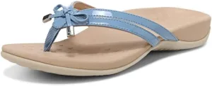 Vionic Women's Rest Bella X Flip Flop-Comfotable Slide On Toe Posts Sandals with Orthotic Insole Arch Support, Medium and Wide Widths, Sizes 5-11, Women's Sandals