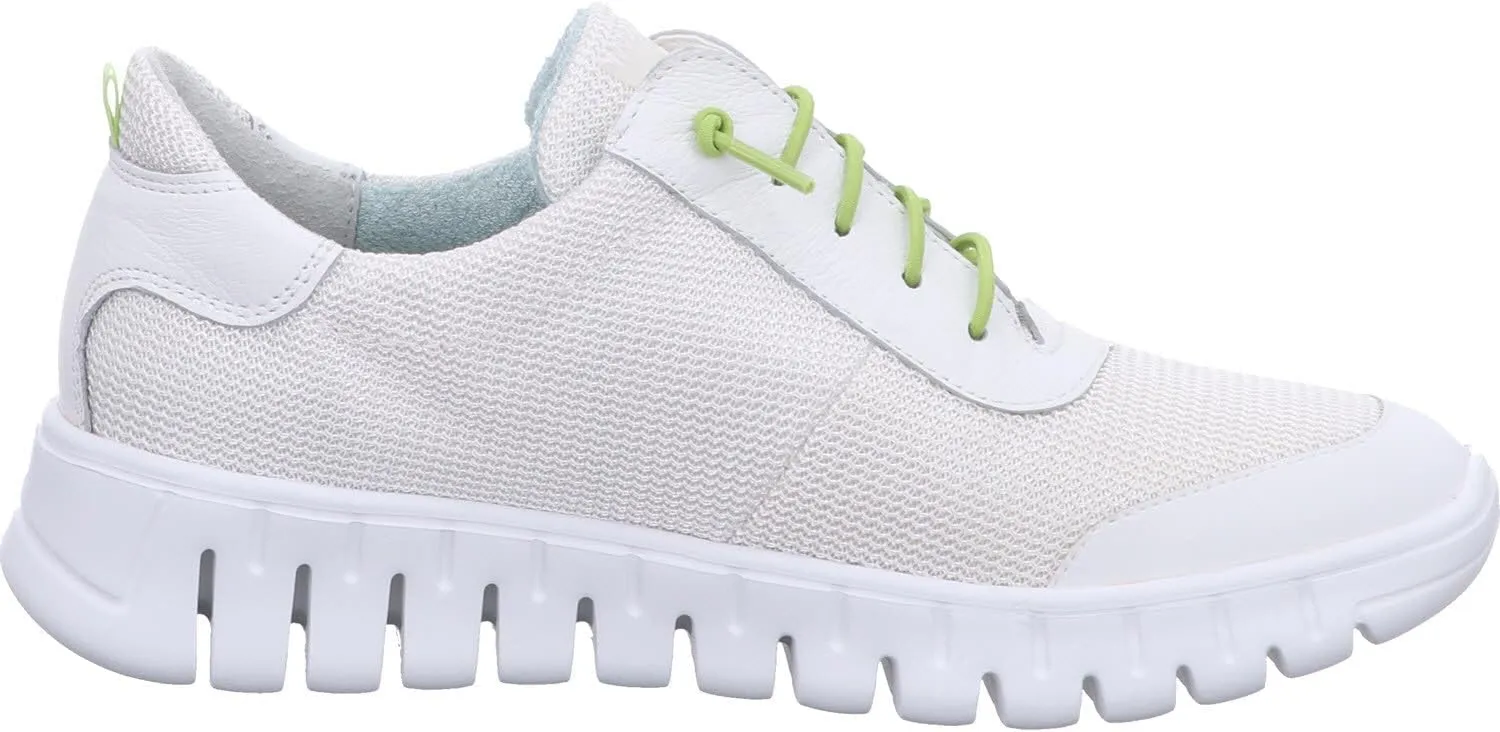 Waldläufer Comfortable up to 25mm Heel/Wedge, White