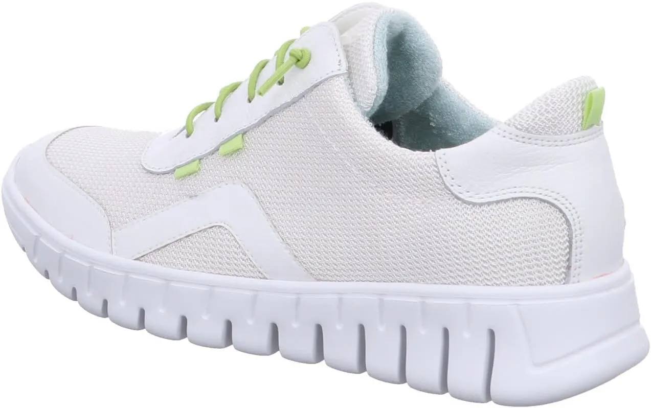 Waldläufer Comfortable up to 25mm Heel/Wedge, White