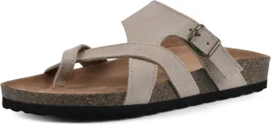 WHITE MOUNTAIN Women's Graph Flat Sandal