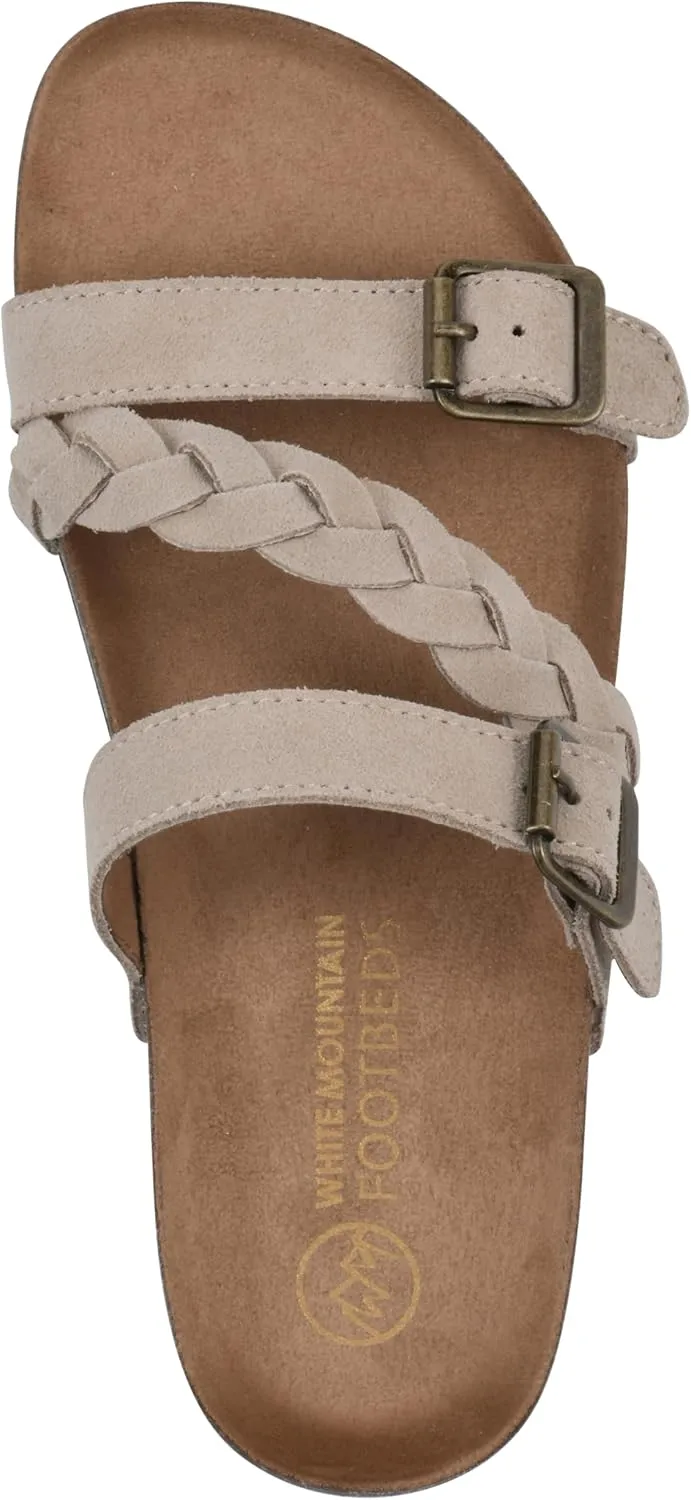 WHITE MOUNTAIN Women's Huntington Flat Sandal