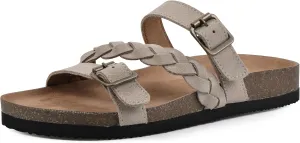 WHITE MOUNTAIN Women's Huntington Flat Sandal