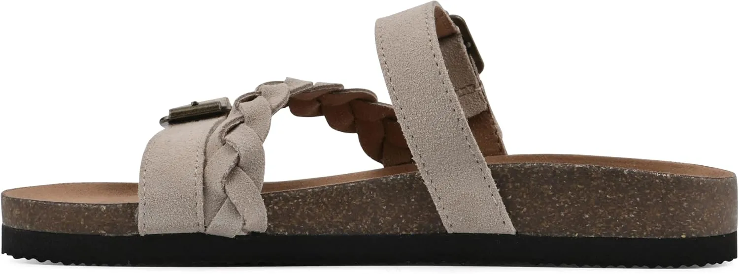 WHITE MOUNTAIN Women's Huntington Flat Sandal