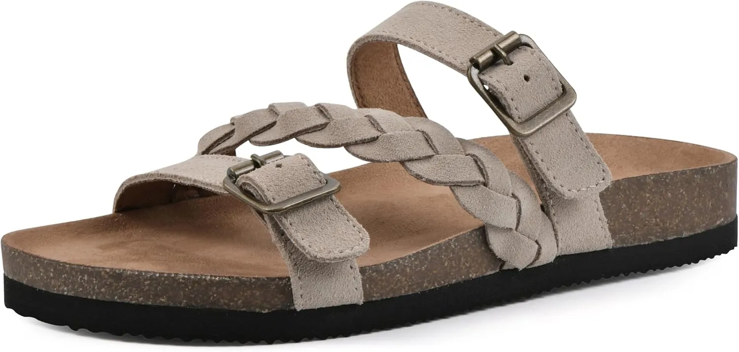 WHITE MOUNTAIN Women's Huntington Flat Sandal