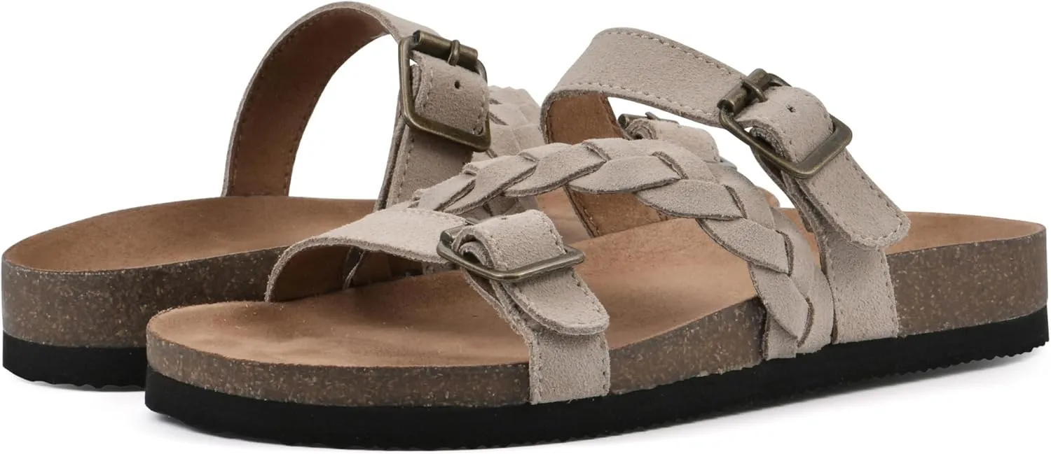 WHITE MOUNTAIN Women's Huntington Flat Sandal