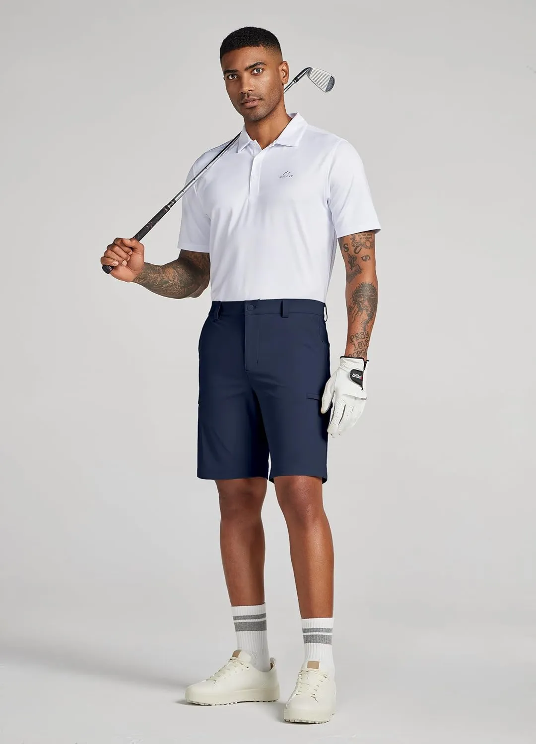 Willit Men's Golf Shorts Stretch Dress Shorts Cargo Quick Dry Athletic Casual Shorts with Pockets 7" 9" 11"