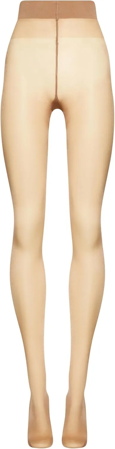 Wolford Satin Touch 20 Denier Tights For Women Soft Satin Feel Sheer Hosiery Extra-Wide Waistband Perfect for Any Occasion