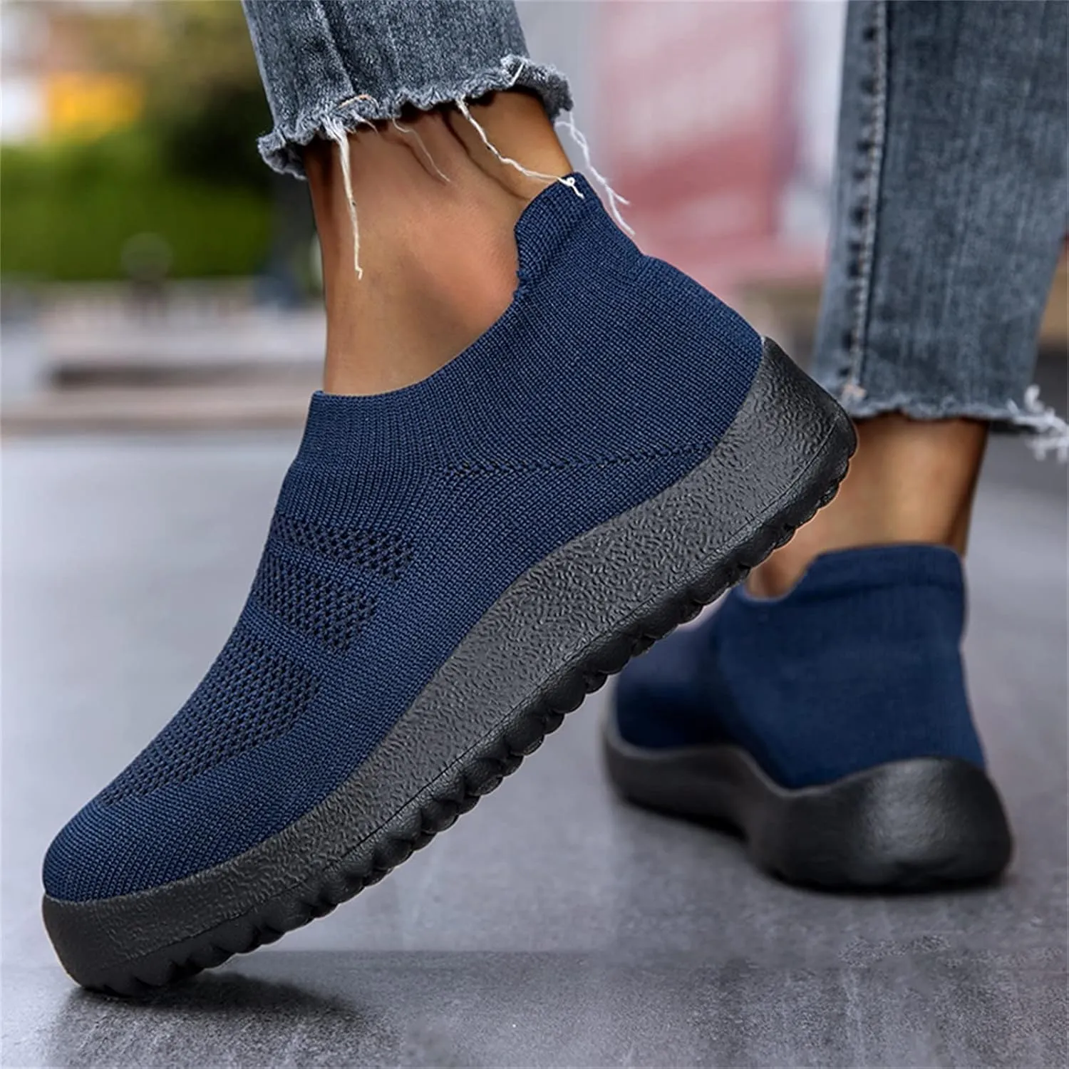 Women Sneakers Black and White Women's Slip On Shoes Size 10 Wide Width Womens Hiking Shoes with Arch Support Trendy Wedge Sneakers for Women 2023 Slip On Sneakers Woman