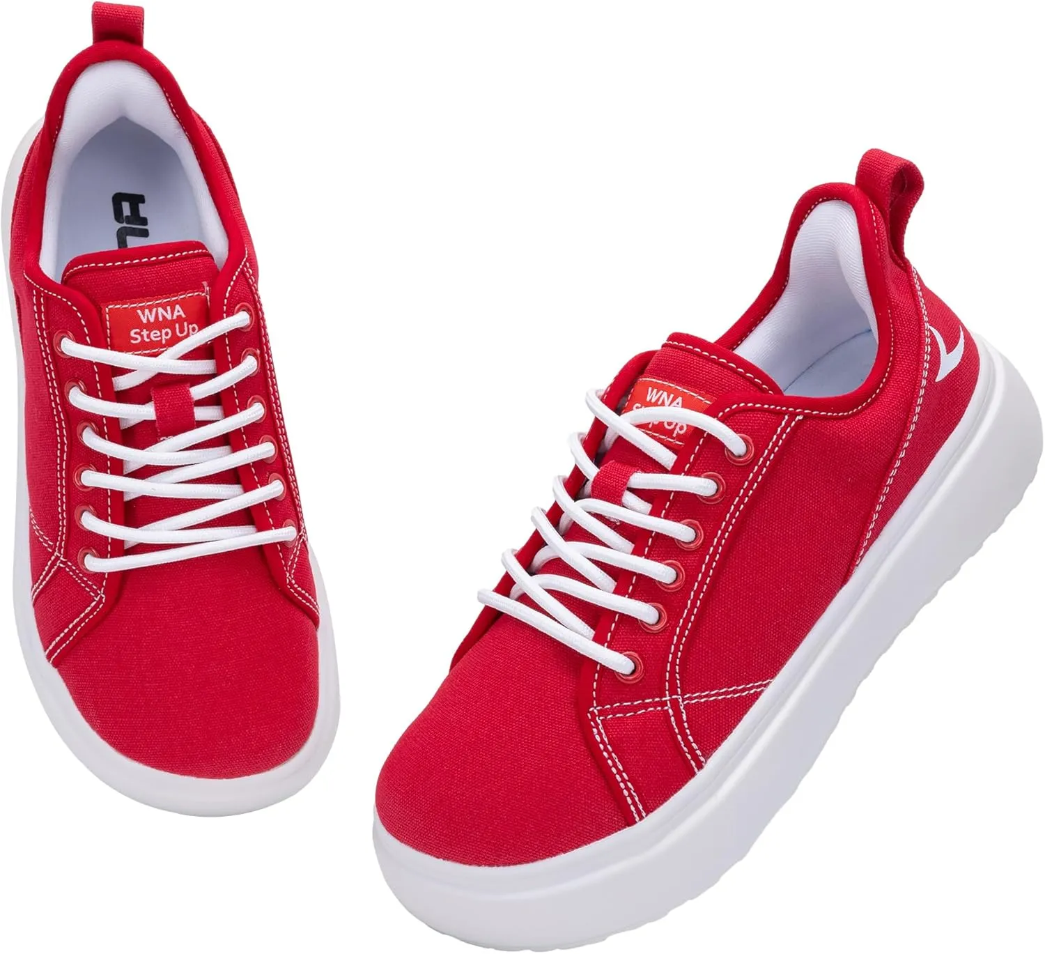 Women Wide Toe Sneakers Lightweight Walking Shoes Canvas Comfortable Loafers