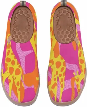 Women's Art Travel Shoes Knitted Slip-on Comfortable Sneakers Art Series