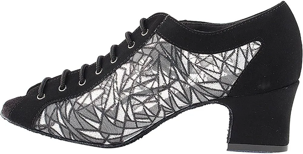 Women's Ballroom Dance Shoes Tango Wedding Salsa Shoes 1643EB Comfortable-Very Fine 2.5" [Bundle of 5]