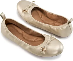 Womens Flats Ballet for Work: Dress Comfortable Walking Flat - Casual Ladies Wedding Shoe