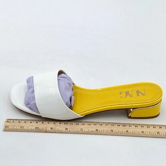 Women's Low Chunky Block Heels Sandals Open Toe Slip On Sandals Comfortable