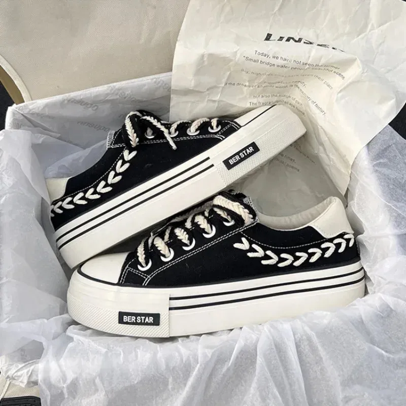 Women's Outdoor Blue Canvas Sneakers/ Trainers/ Shoes