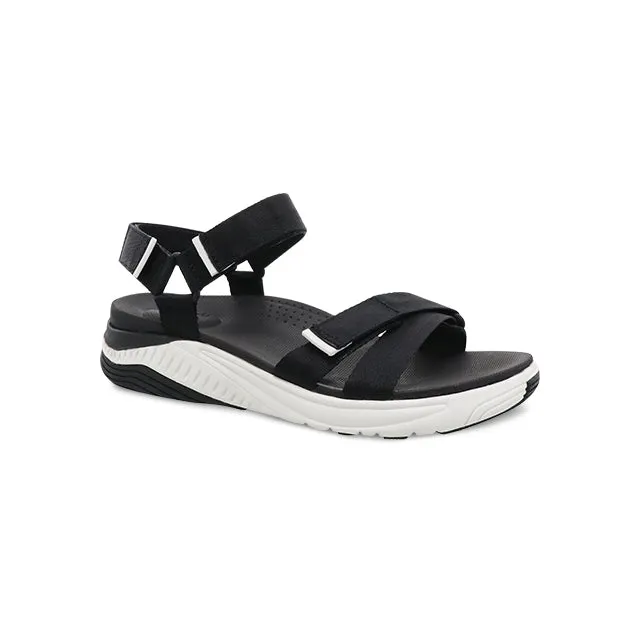 Women's Racquel Black Webbing