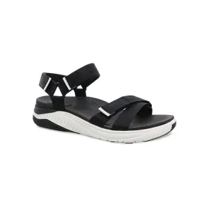 Women's Racquel Black Webbing