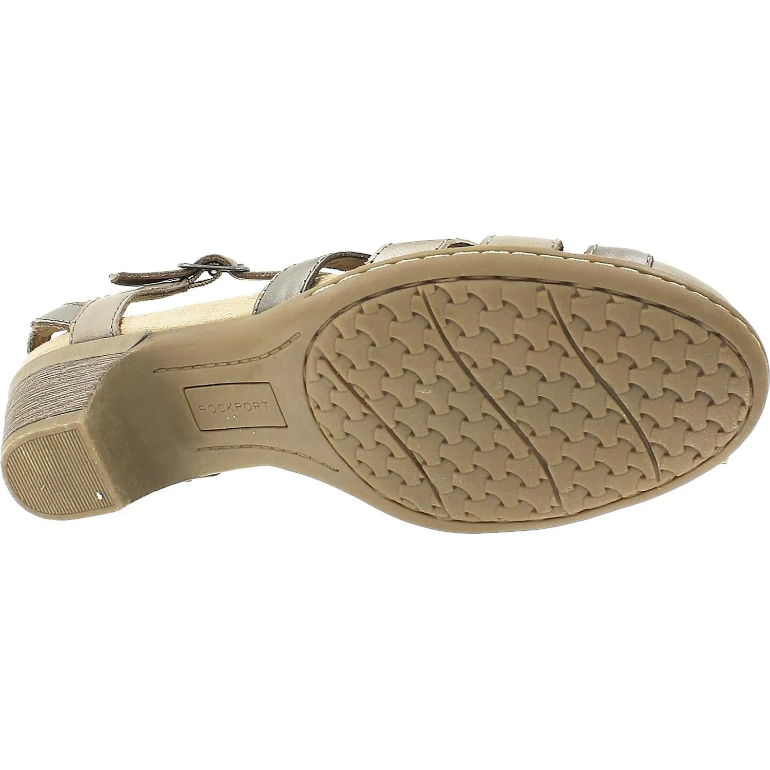 Women's Rockport Cobb Hill Aubrey Khaki Leather