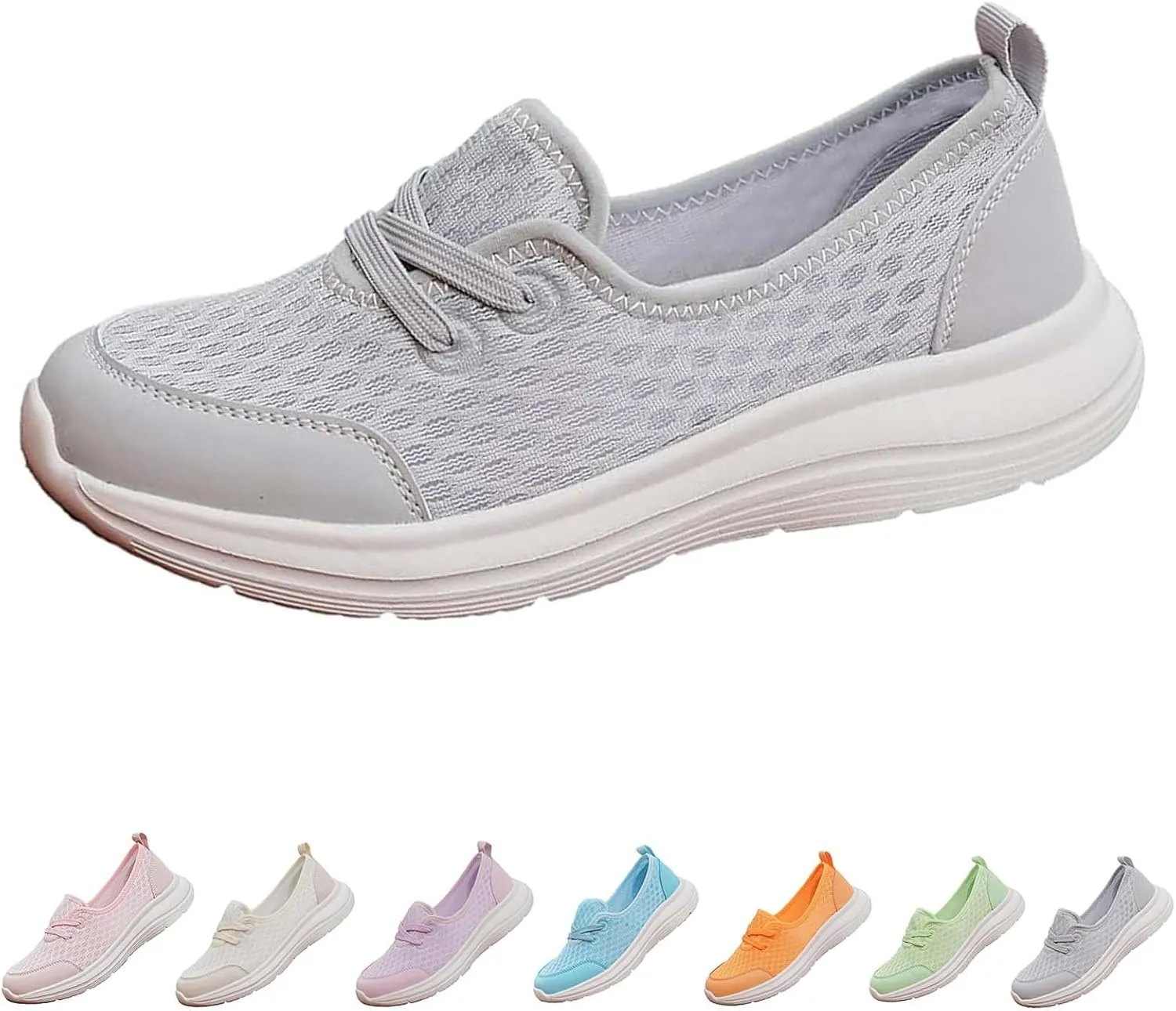 Women's Soft Sole Mesh Comfort Orthopedic Shoes, Walking Shoes Women Comfort, Comfortable Walking Shoes Arch Support