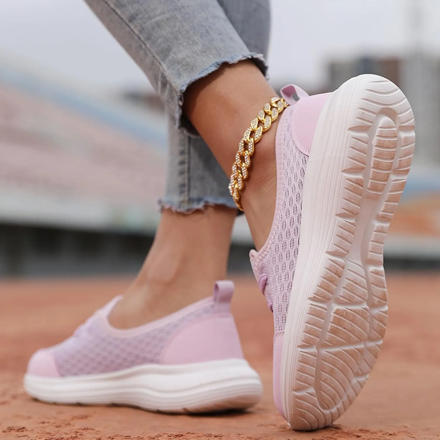 Women's Soft Sole Mesh Comfort Orthopedic Shoes, Walking Shoes Women Comfort, Comfortable Walking Shoes Arch Support