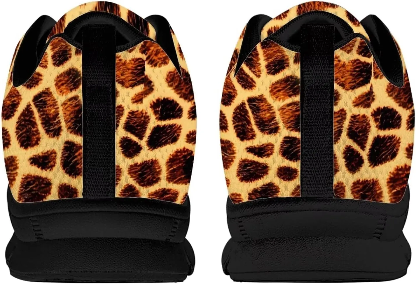 Women's Supportive Running Workout Shoes Low Top Casual Shoes Breathable Outdoor Travel Shoes for Wslking Size 5-12 Black Sole
