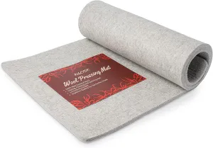 Wool Pressing Mat, Extra Large 22" X 60" Pressing Mat for Quilting 100% New Zealand Wool Ironing Pad for Quilters