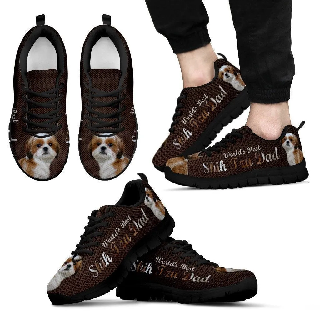 'World's Best Shih Tzu Dad' Running Shoes-Father's Day Special