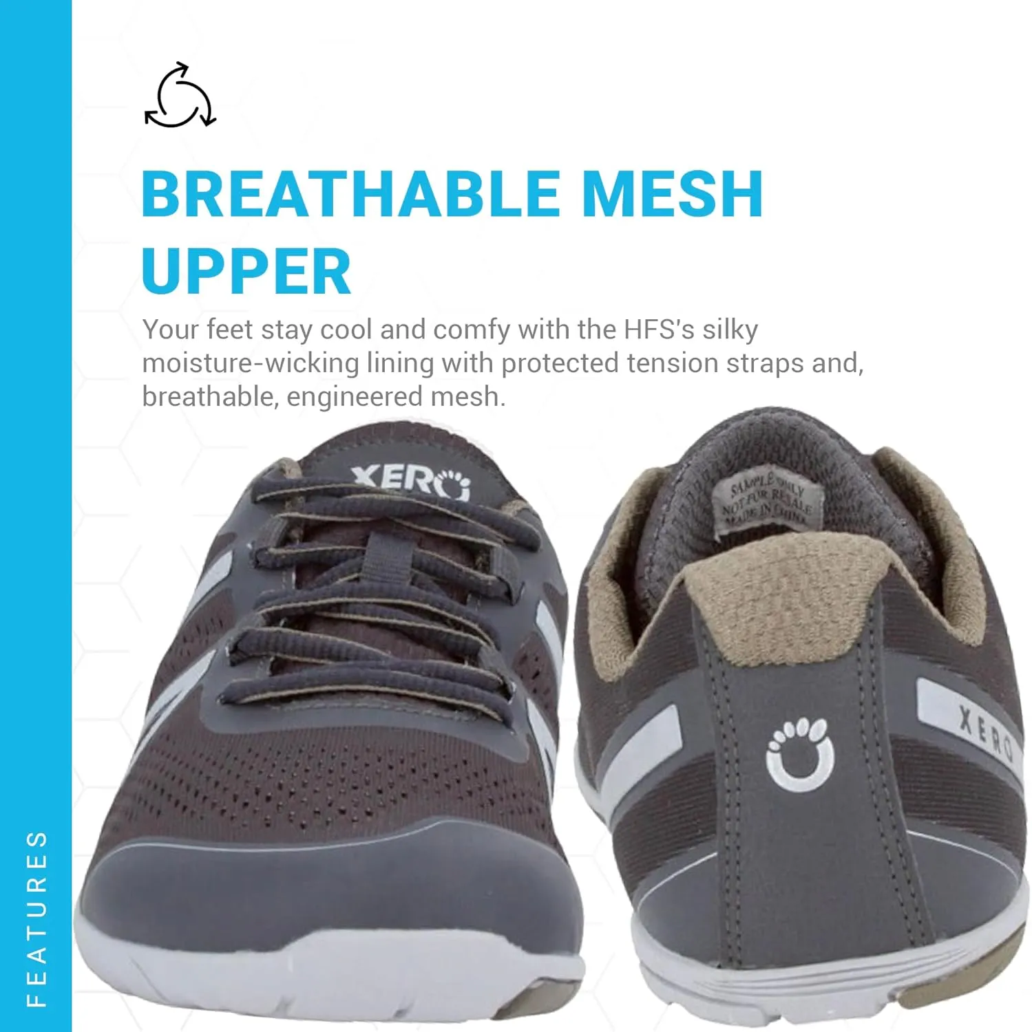 Xero Shoes Men's HFS Original Barefoot Running Shoes