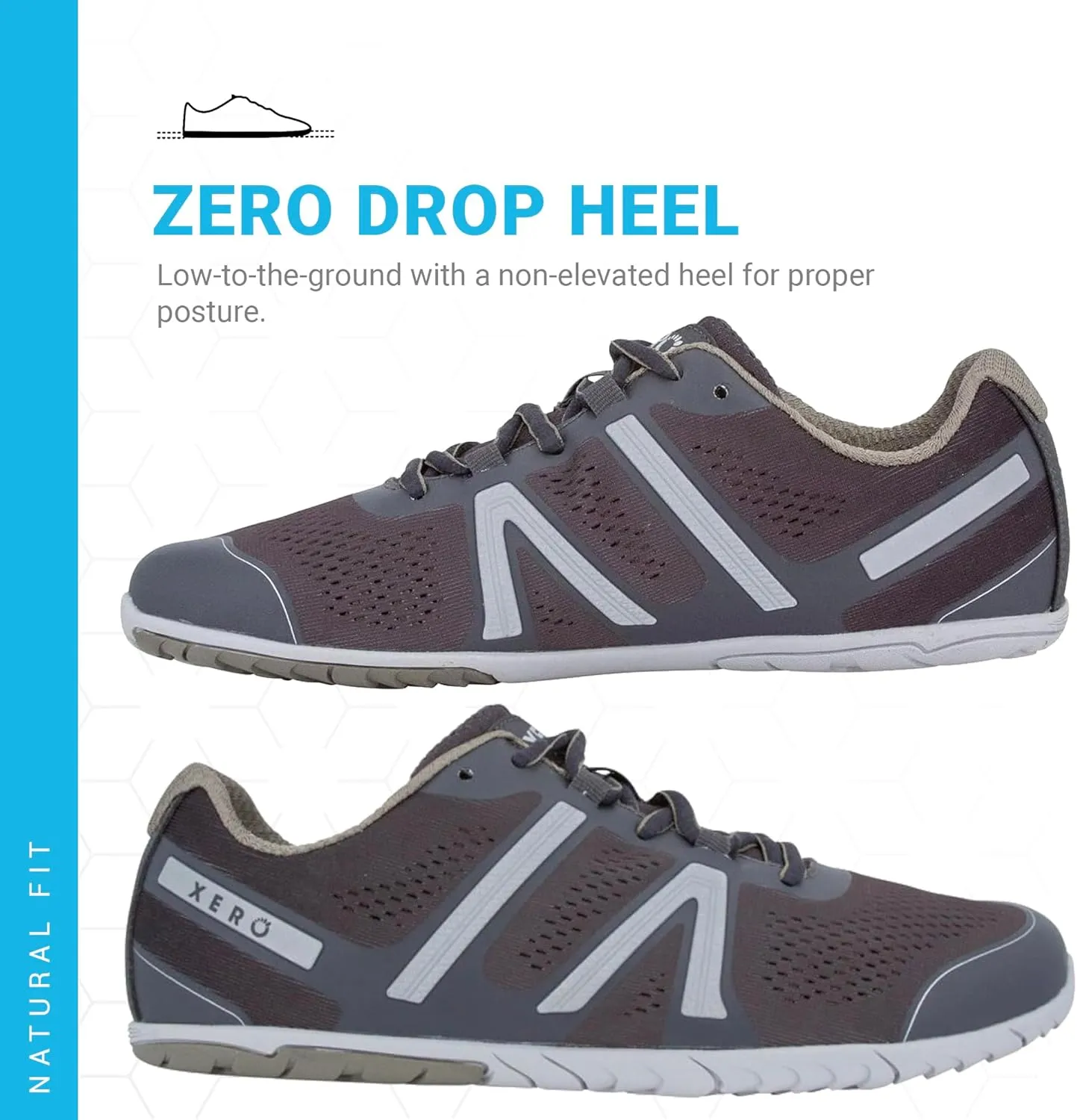 Xero Shoes Men's HFS Original Barefoot Running Shoes