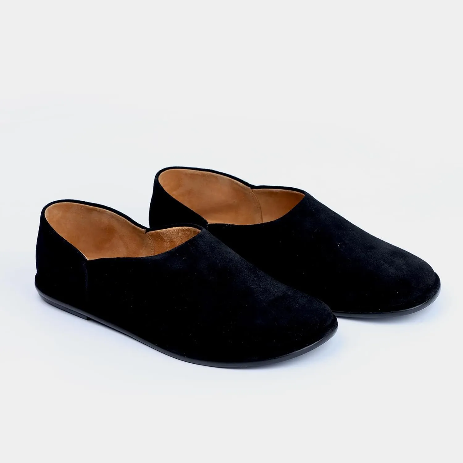 XOBZJH Leather Suede Penny Loafers Slip on Driver Shoes for Mens Flats Moccasins Work Comfortable Business Casual Light Shoes
