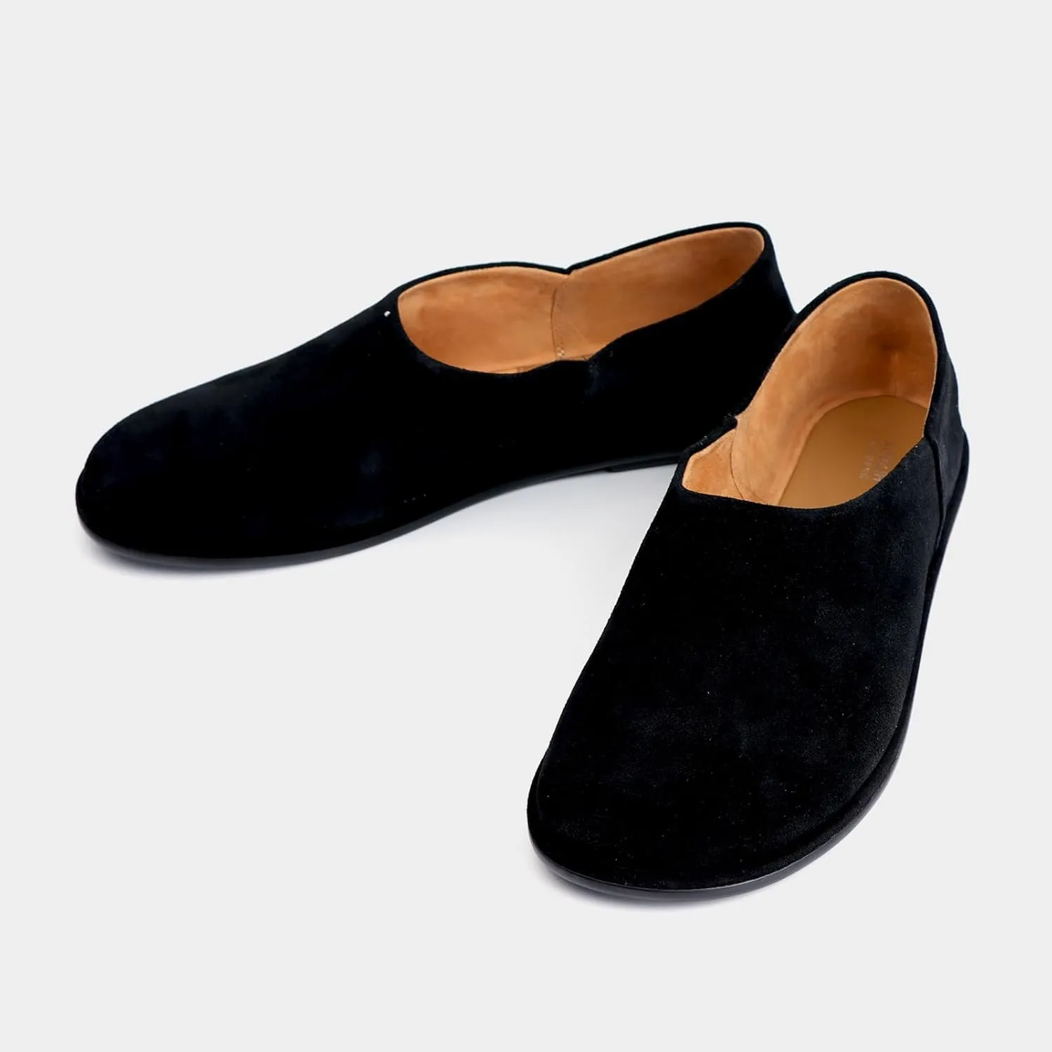 XOBZJH Leather Suede Penny Loafers Slip on Driver Shoes for Mens Flats Moccasins Work Comfortable Business Casual Light Shoes