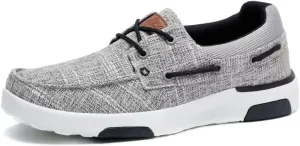 XPACS Men's Orthopedic Comfy Slippers, Stylish Arch Support Casual Shoes for Plantar Fasciitis Recovery, Non Slip Canvas Shoes for Heel and Foot Pain Relief