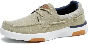 XPACS Men's Orthopedic Comfy Slippers, Stylish Arch Support Casual Shoes for Plantar Fasciitis Recovery, Non Slip Canvas Shoes for Heel and Foot Pain Relief