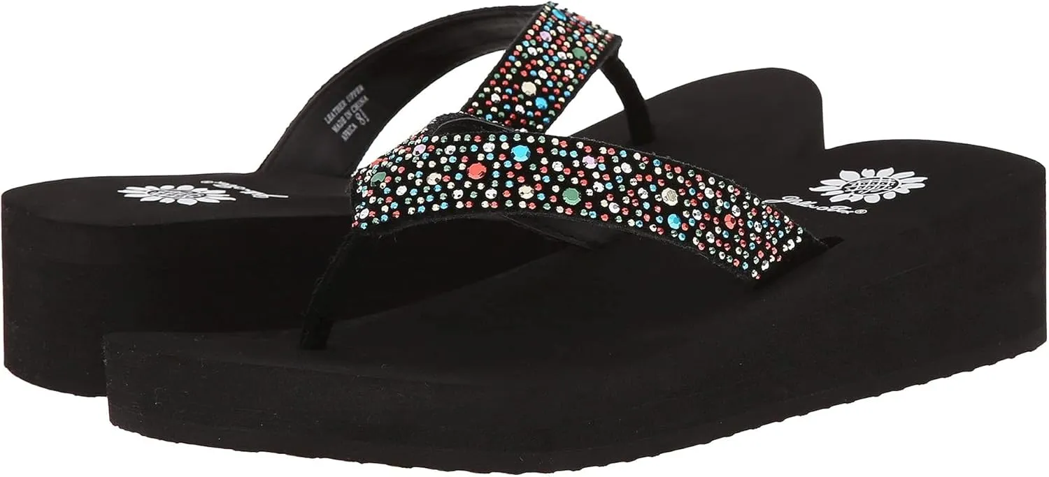 Yellow Box Women's Africa Flip Flop