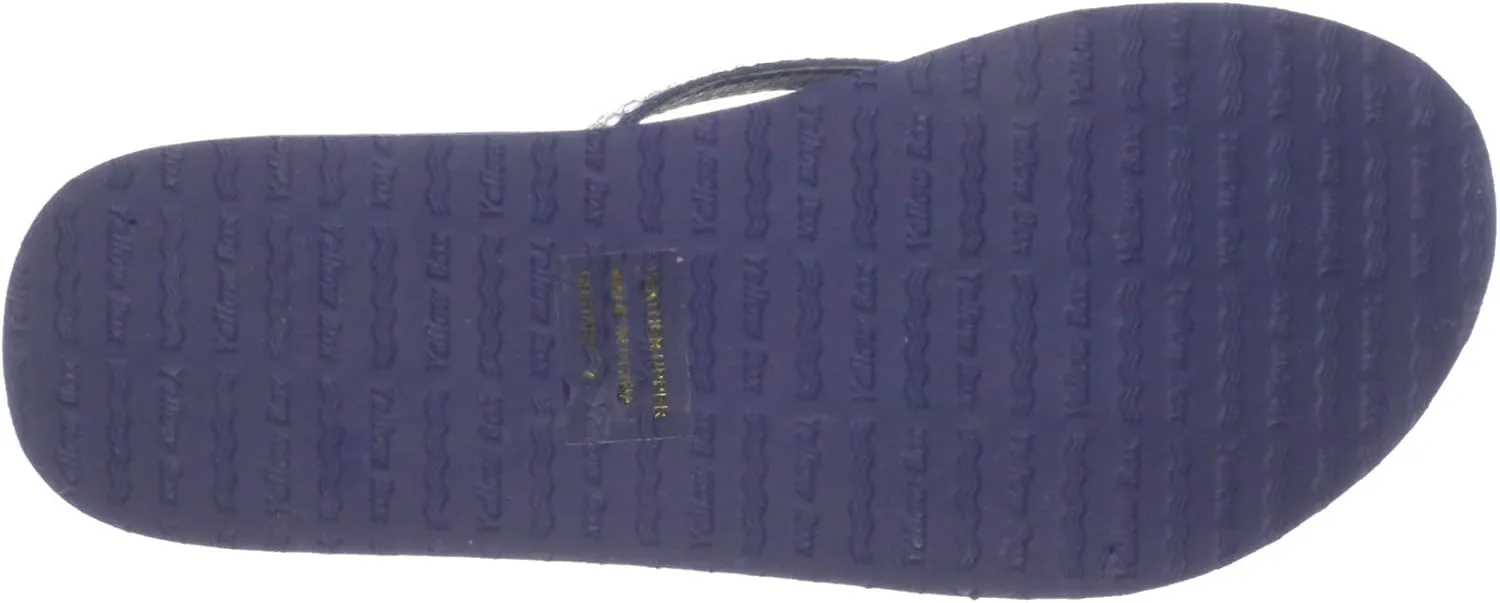 Yellow Box Women's Custard Wedge Flip Flop