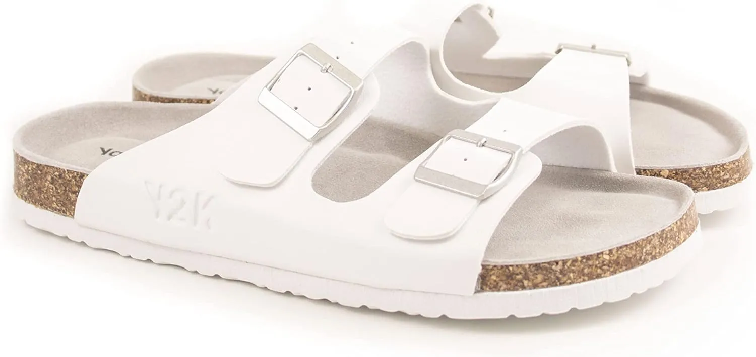Yours 2 Keep Unisex Havana Sandal - Cork Footbed with 2 Adjustable Straps